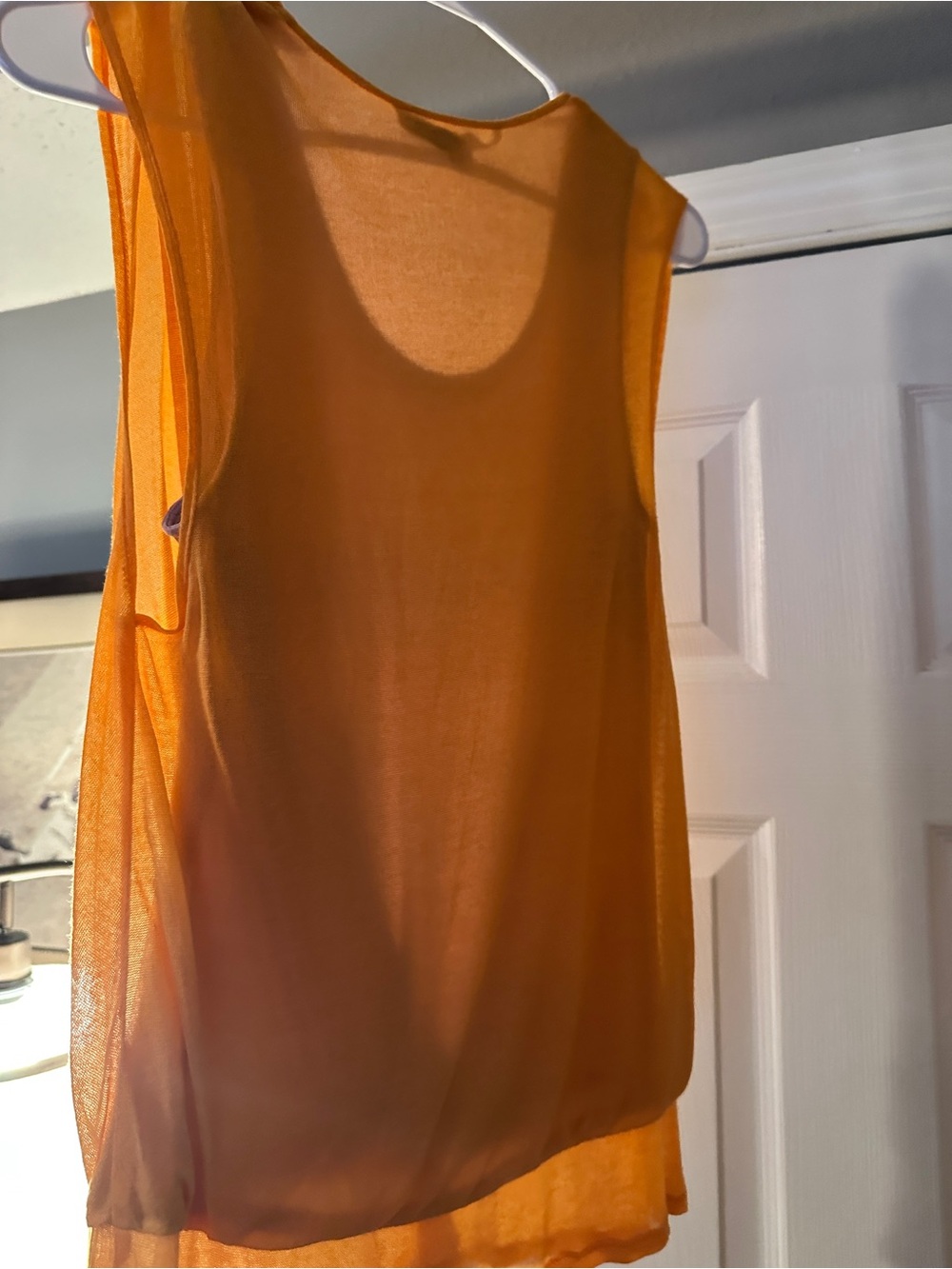 Tracy Reese Draped Sleeveless Layered Top Petite EUC - Picture 7 of 9